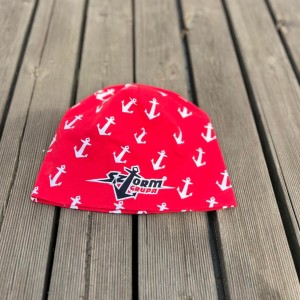 Bawełniana czapka w kotwiczki